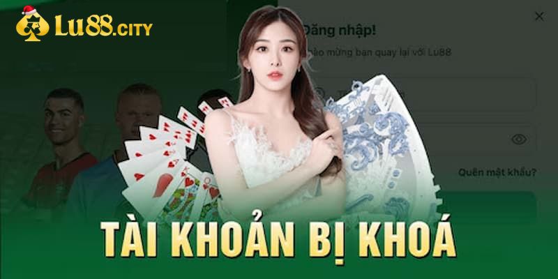 Khắc phục lỗi bị khoá tài khoản